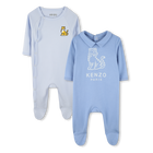 Conjunto de dos pijamas, AZUL CIELO, hi-res