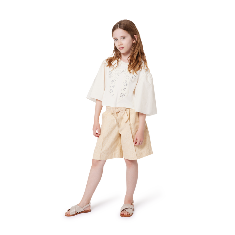 Bermudas de mezcla de algod&oacute;n