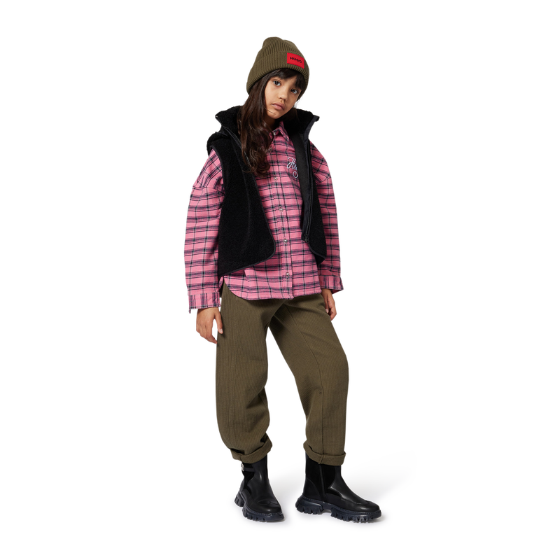 Botines con cierre de cremallera HUGO 
                        NI&Ntilde;A