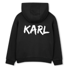 Sudadera con capucha KARL LAGERFELD KIDS 
                    NI&Ntilde;O