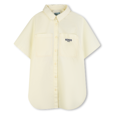 VESTIDO CAMISERO KENZO KIDS NI&Ntilde;A