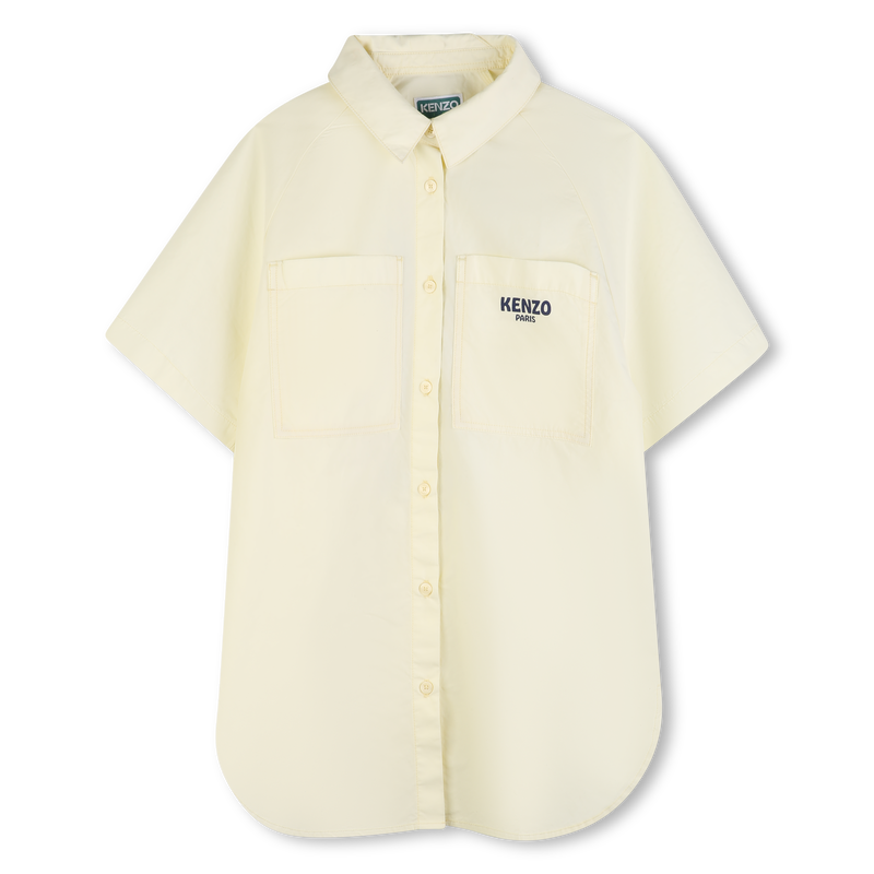 VESTIDO CAMISERO KENZO KIDS 
                        NI&Ntilde;A