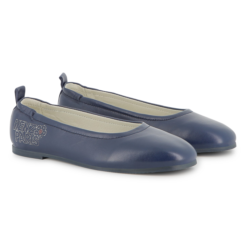 Bailarina de piel de cabra KENZO KIDS 
                        NI&Ntilde;A