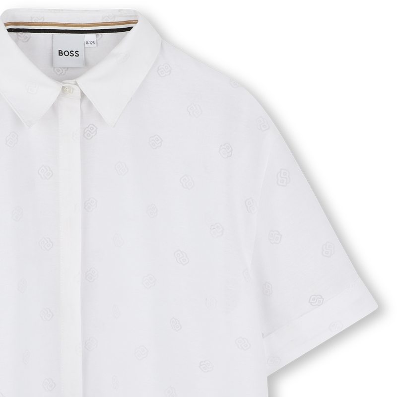 Camisa de manga corta BOSS 
                        NI&Ntilde;A