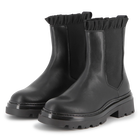 Bota Chelsea de piel de vacuno KARL LAGERFELD KIDS 
                    NI&Ntilde;A