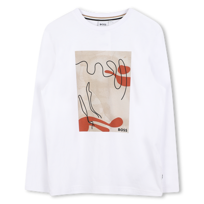 Camiseta de manga larga BOSS NI&Ntilde;O