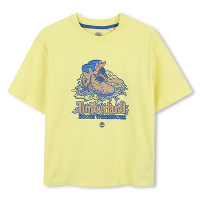 Camiseta ancha con estampado TIMBERLAND NI&Ntilde;O