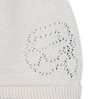 Gorro de punto con pomp&oacute;n KARL LAGERFELD KIDS 
                    UNISEXO