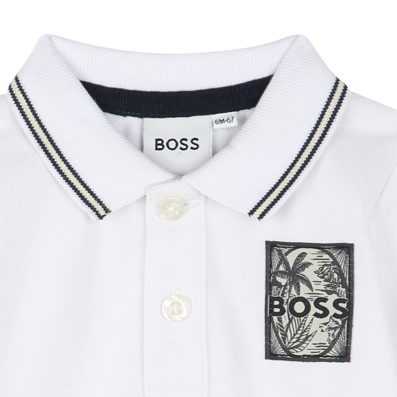 Polo de manga corta BOSS 
                        NI&Ntilde;O