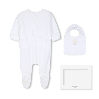 Conjunto de pijama y babero GIVENCHY NI&Ntilde;A