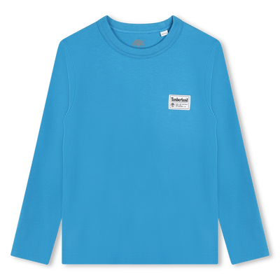 Camiseta lisa con etiqueta TIMBERLAND NI&Ntilde;O