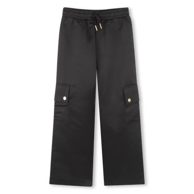 Pantal&oacute;n sat&eacute;n multibolsillos MICHAEL KORS NI&Ntilde;A