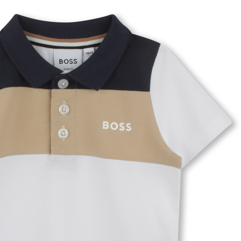 Polo de manga corta BOSS 
                        NI&Ntilde;O