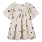 Vestido poplin KENZO KIDS 
                    NI&Ntilde;A