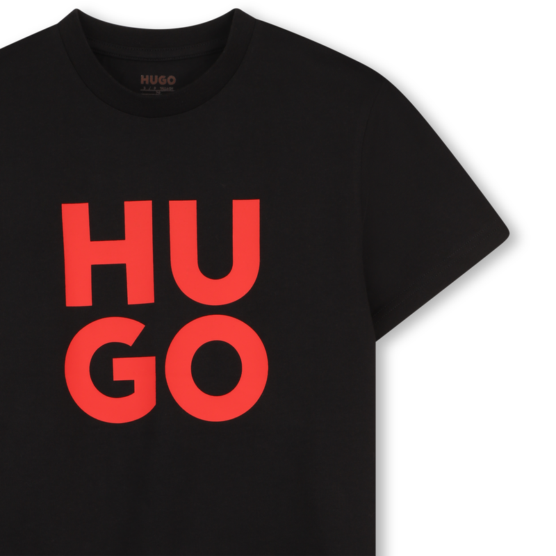 Camiseta de mangas cortas HUGO 
                        NI&Ntilde;O