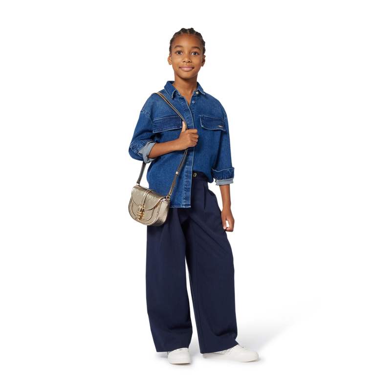 Pantal&oacute;n de sarga de pernera ancha MICHAEL KORS 
                        NI&Ntilde;A