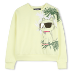 Maxi sudadera estampada KARL LAGERFELD KIDS 
                    NI&Ntilde;A