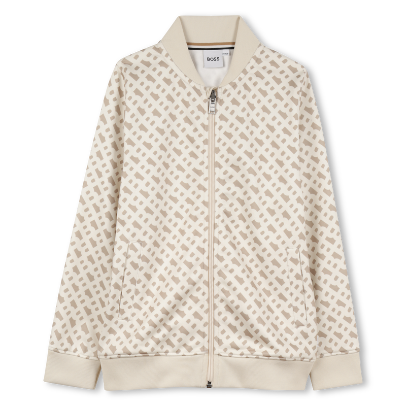 Sudadera monograma estampado BOSS 
                        NI&Ntilde;O