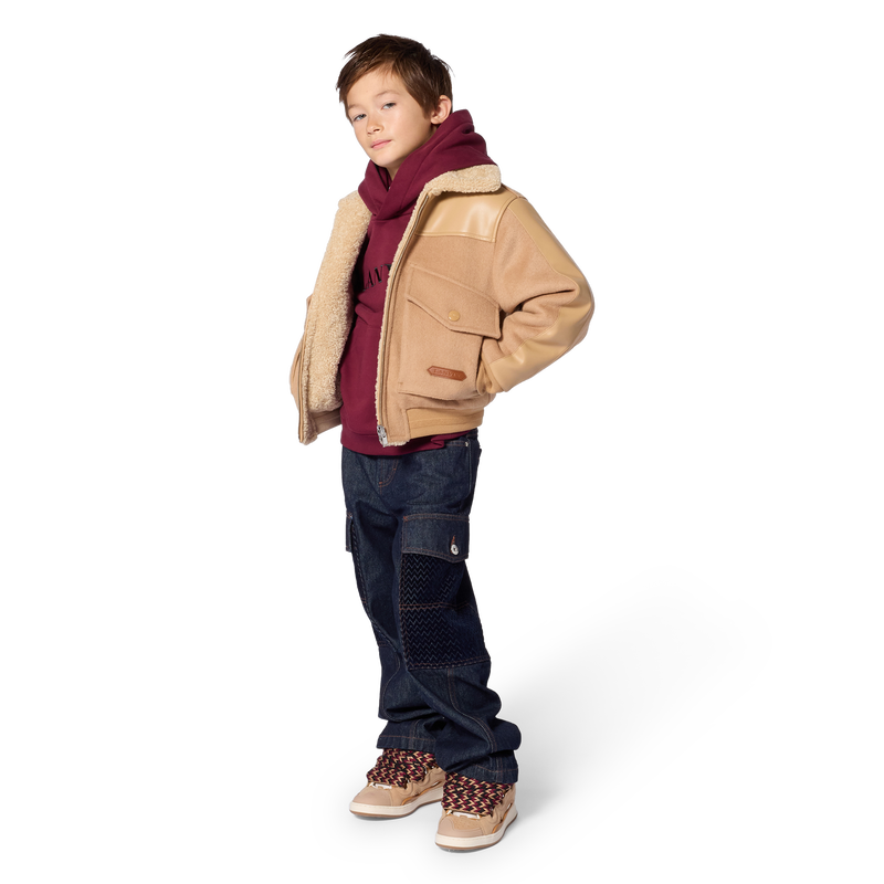 Chaqueta reversible LANVIN 
                        NI&Ntilde;O