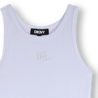 Vestido de tirantes DKNY 
                    NI&Ntilde;A