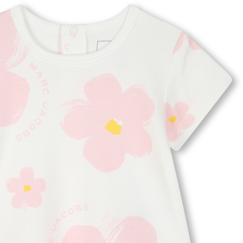 Vestido algod&oacute;n de manga corta MARC JACOBS 
                        UNISEXO