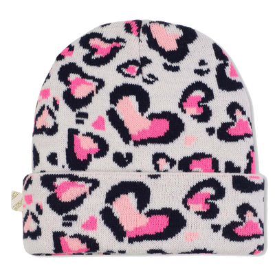 Gorro con estampado de leopardo BILLIEBLUSH NI&Ntilde;A