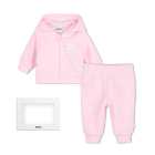 Conjunto de c&aacute;rdigan y pantal&oacute;n BOSS 
                    NI&Ntilde;A