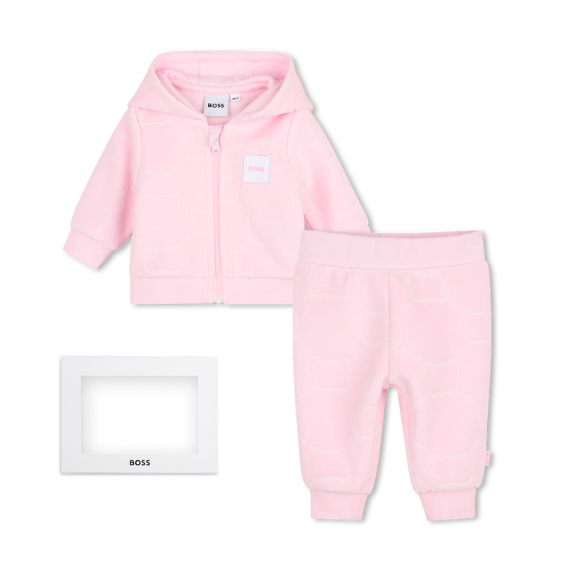 Conjunto de c&aacute;rdigan y pantal&oacute;n BOSS 
                        NI&Ntilde;A