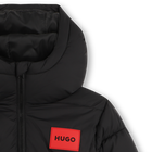 Chaqueta acolchada con capucha HUGO 
                    NI&Ntilde;O