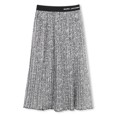 Falda de ceremonia plisada MARC JACOBS NI&Ntilde;A
