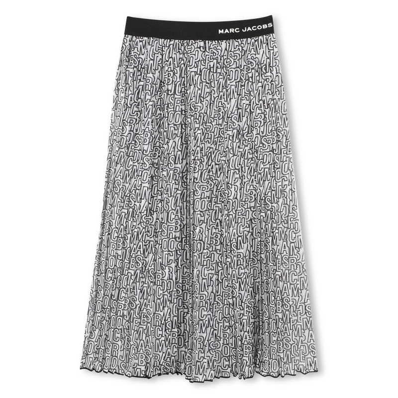 Falda de ceremonia plisada MARC JACOBS 
                        NI&Ntilde;A