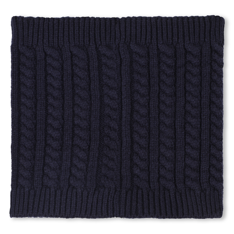 Gargantilla de punto trenzado BOSS 
                        NI&Ntilde;O