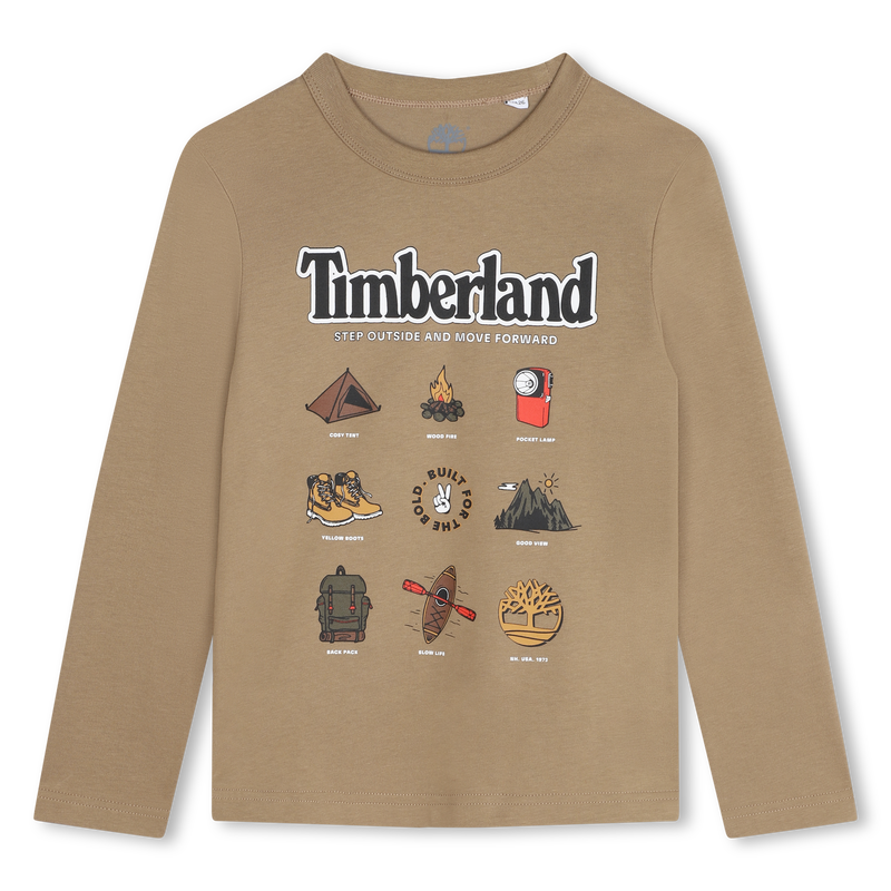 Camiseta estampado delantero TIMBERLAND 
                        NI&Ntilde;O