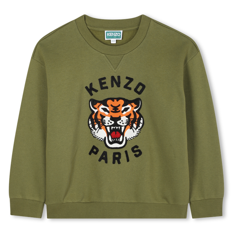 Sudadera de forro polar sin cepillar KENZO KIDS 
                        NI&Ntilde;O
