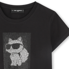 Camiseta de manga corta KARL LAGERFELD KIDS 
                    NI&Ntilde;A