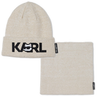 Conjunto de gorro + calentador de cuello KARL LAGERFELD KIDS 
                    NI&Ntilde;A