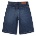 Short de mezclilla de algod&oacute;n CHLOE 
                    NI&Ntilde;A