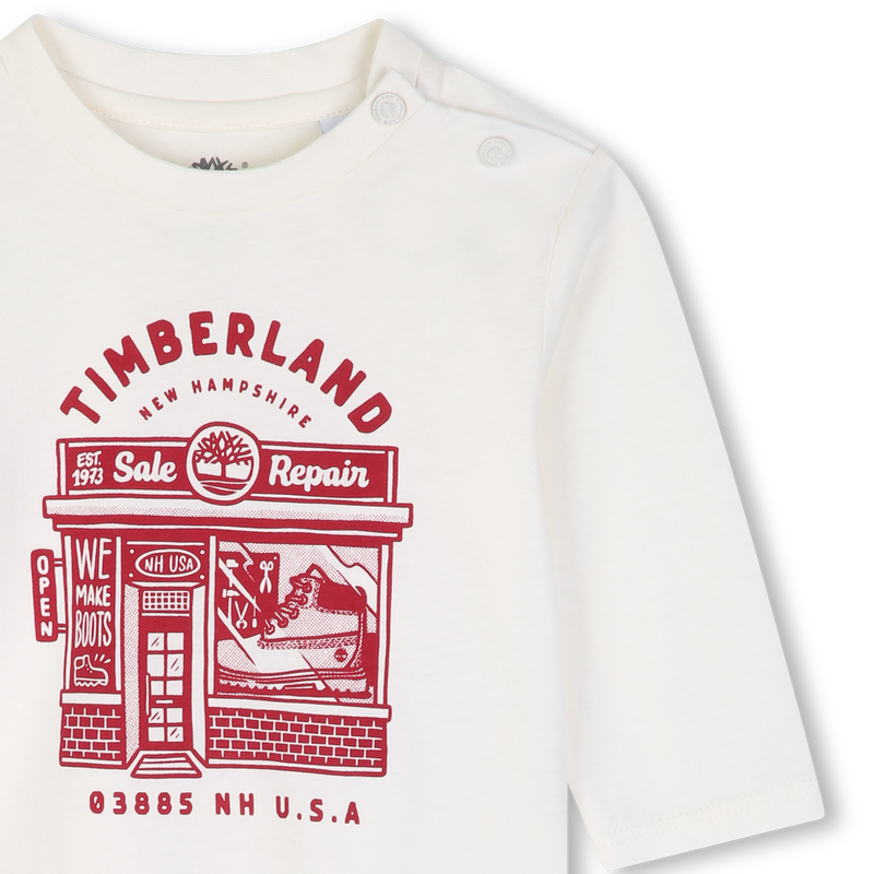 Camiseta de manga larga TIMBERLAND 
                        NI&Ntilde;O