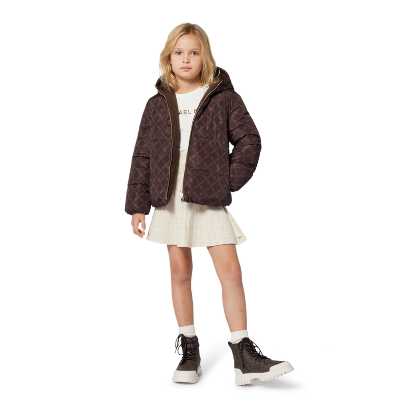 Falda corta plisada MICHAEL KORS 
                        NIÑA