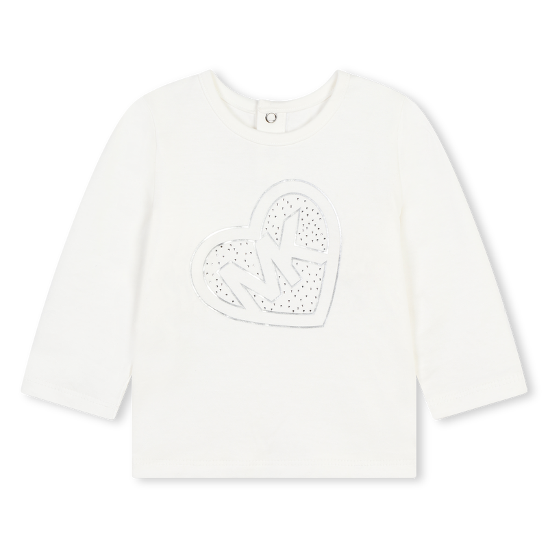 Camiseta de algod&oacute;n y falda MICHAEL KORS 
                        NI&Ntilde;A