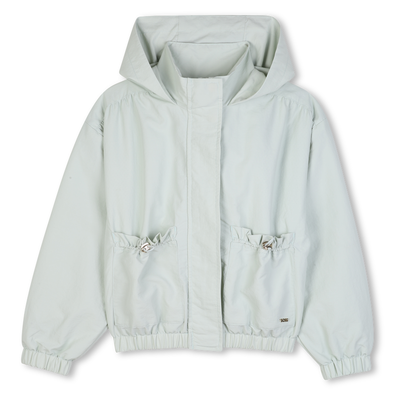 CHAQUETA CON CAPUCHA BOSS 
                        NI&Ntilde;A