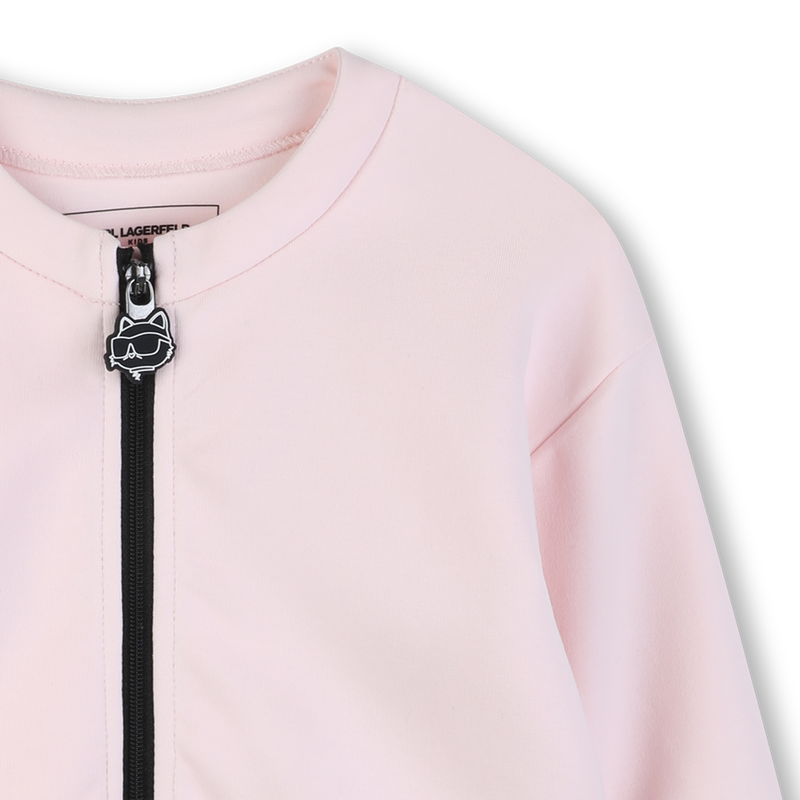 CONJUNTO DE JOGGER KARL LAGERFELD KIDS 
                        NI&Ntilde;A