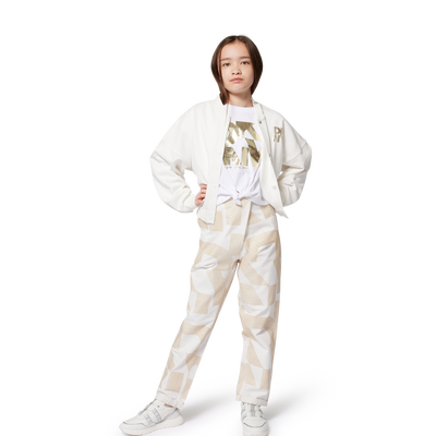 Pantal&oacute;n de algod&oacute;n y lino DKNY NI&Ntilde;A