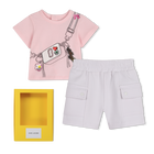 Conjunto de camiseta y pantal&oacute;n corto MARC JACOBS 
                    UNISEXO