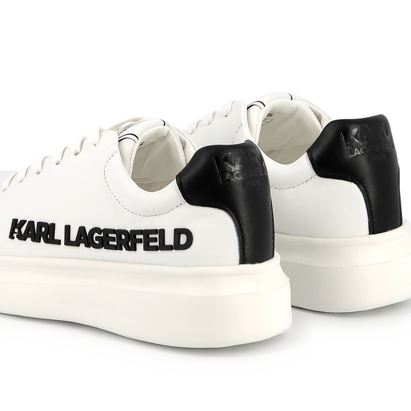 Zapatillas de cuero KARL LAGERFELD KIDS 
                        UNISEXO