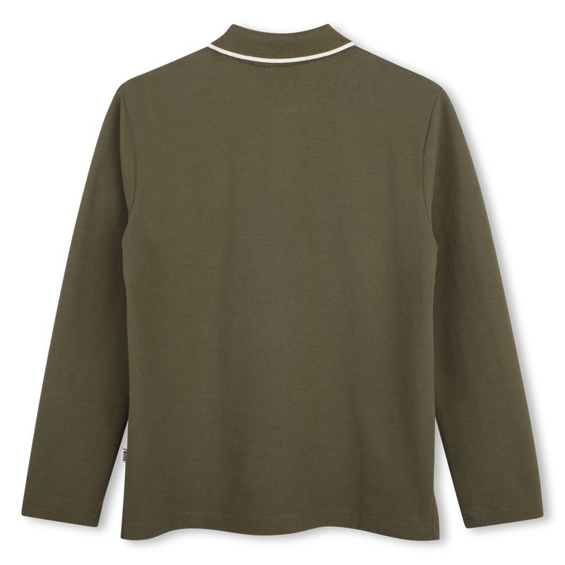 Polo de manga larga BOSS 
                        NI&Ntilde;O