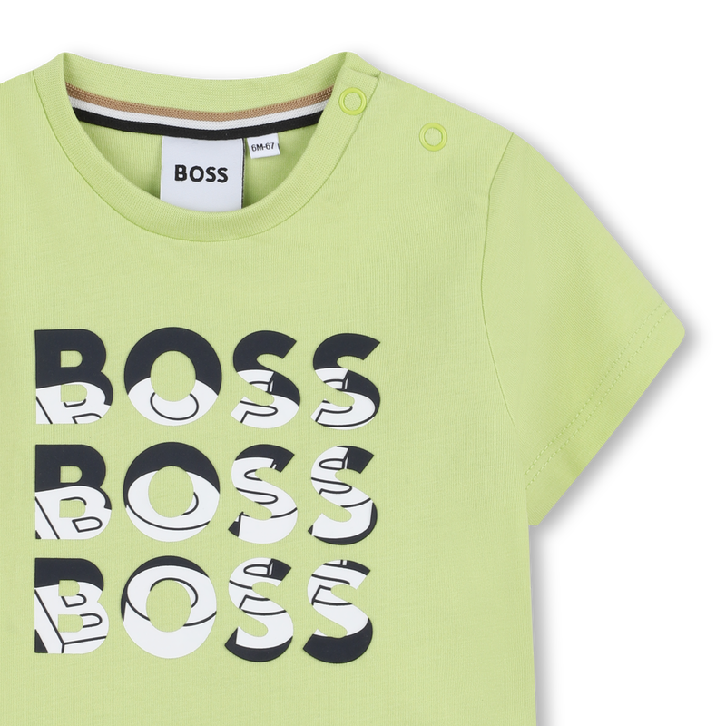 Camiseta de manga corta BOSS 
                        NI&Ntilde;O