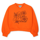 Sudadera de forro polar KENZO KIDS 
                    NI&Ntilde;A