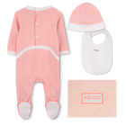 Conjunto de pijama, babero y gorro KENZO KIDS 
                    NI&Ntilde;A