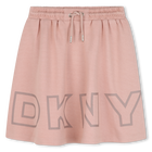 Falda corta con cord&oacute;n DKNY 
                    NI&Ntilde;A